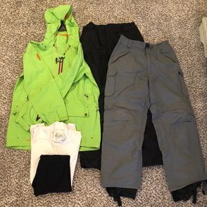 Men’s Winter Ski Apparel Bundle